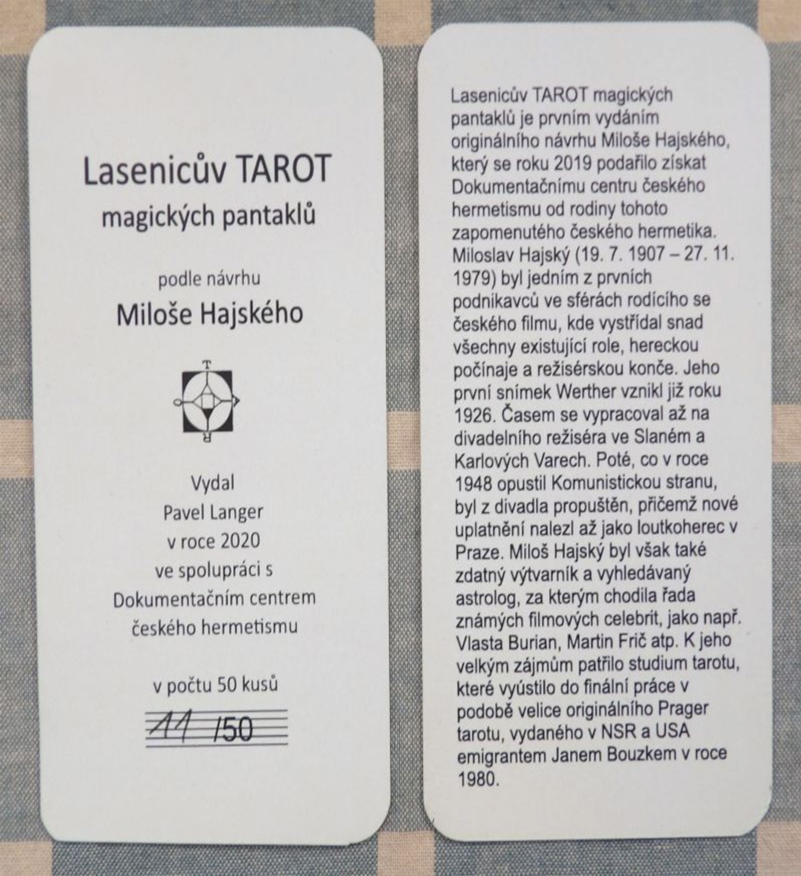 Lasenik-Tarot-Pentakel